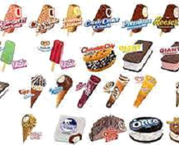 Ice Cream Novelties Cart